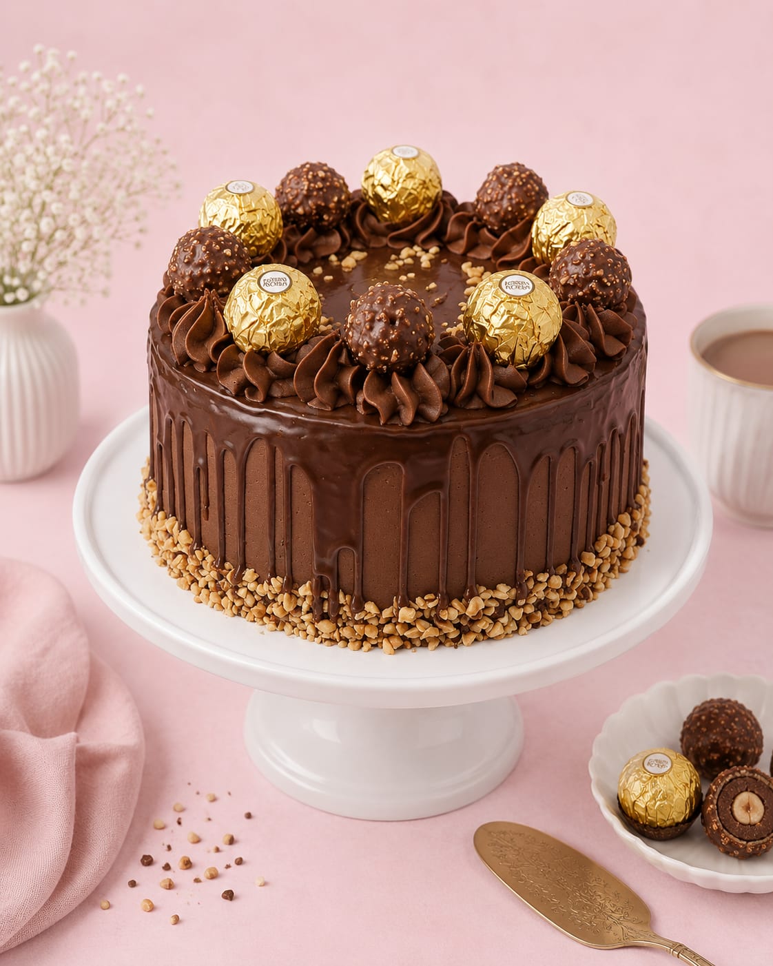Ferrero Rocher Fantasy Cake