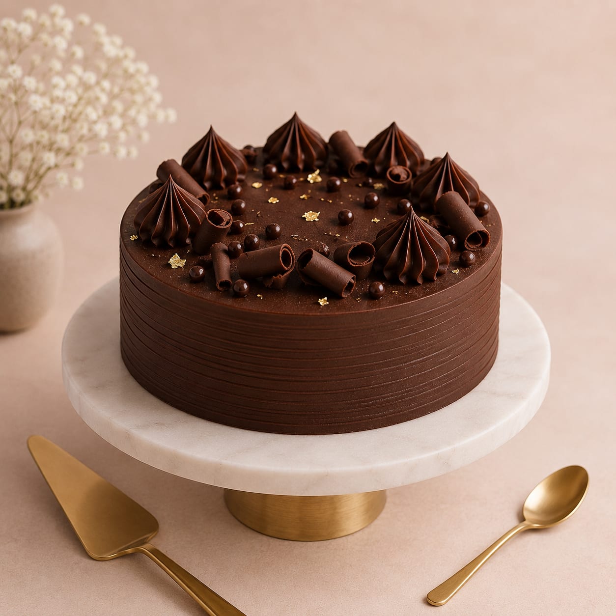 Loaded Rich Chocolate Cake