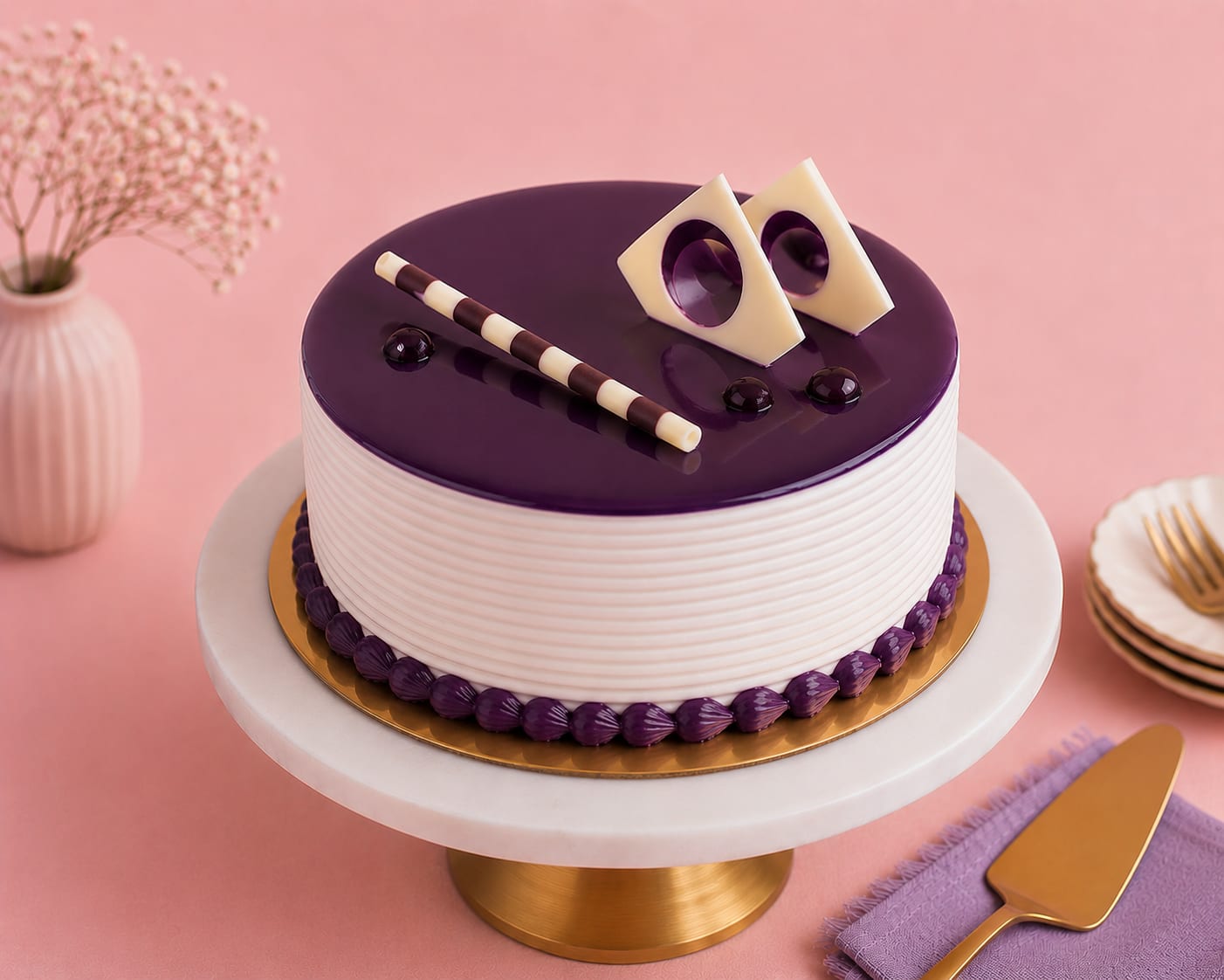 Imperial Blueberry Cake