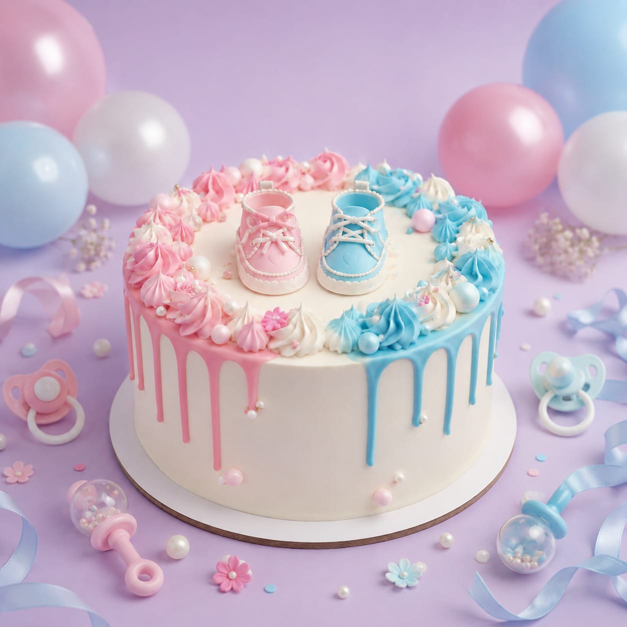 Rosette Surprise Cake