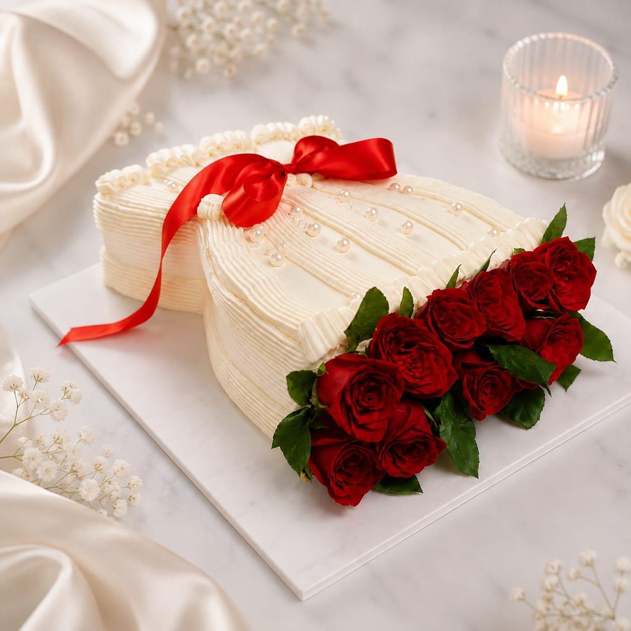 Luxury Bouquet Cake