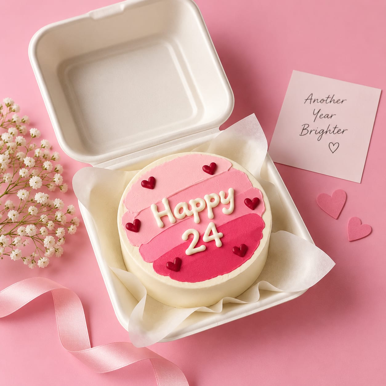 Happy Birthday Bento Cake