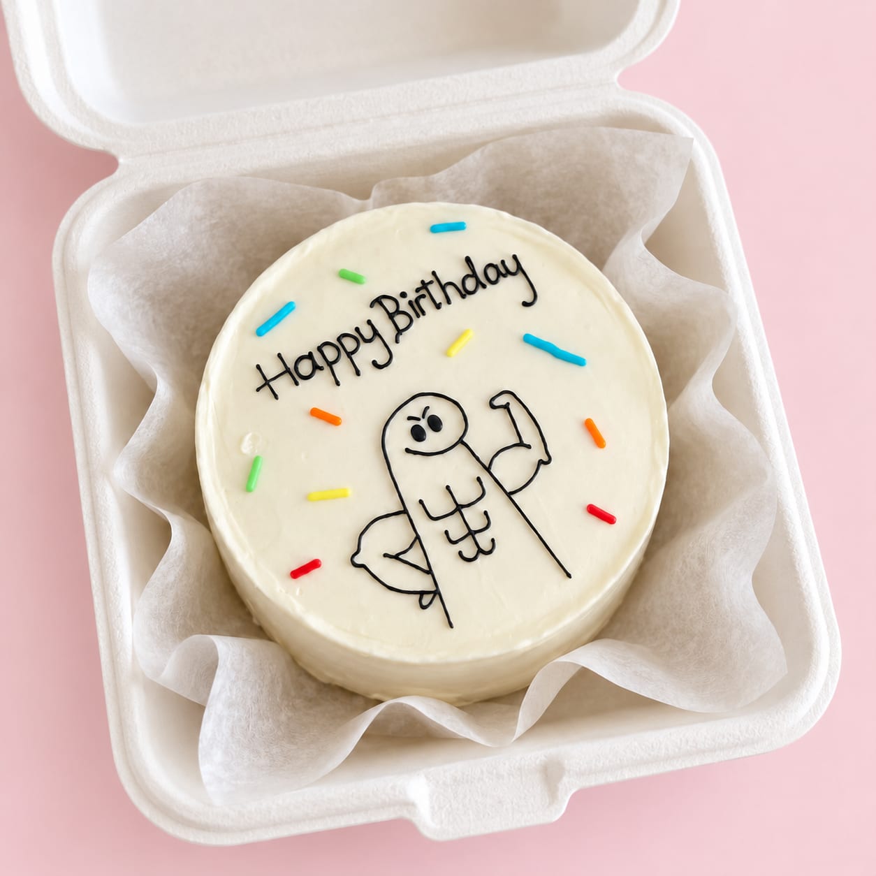 Birthday Flex Cake
