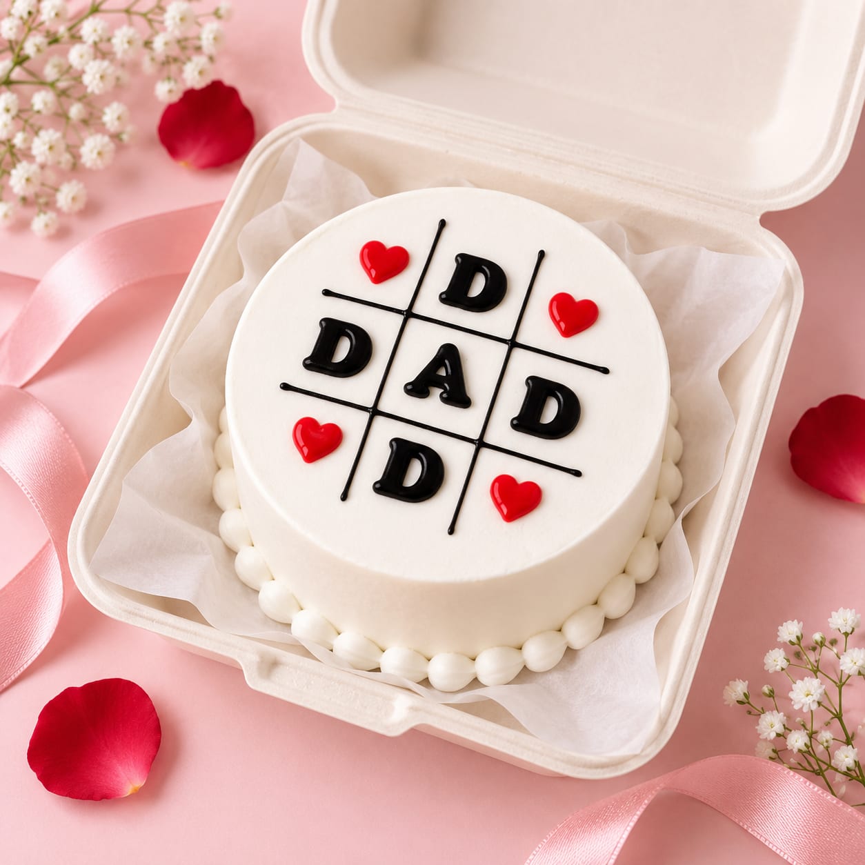 Dad Love Bento Cake