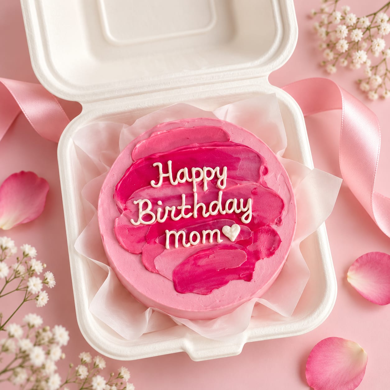 Birthday Mom Bento Cake